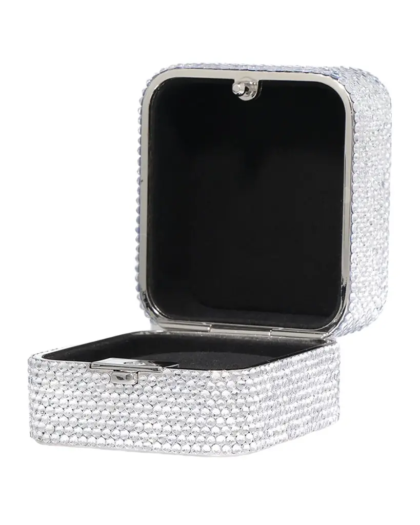 Judith Leiber Couture Say Yes Crystal Ring Box