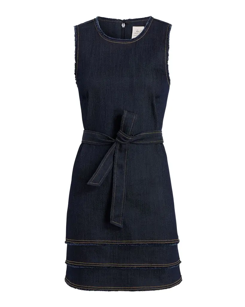 Cinq a Sept Mindie Sleeveless Denim Mini Dress