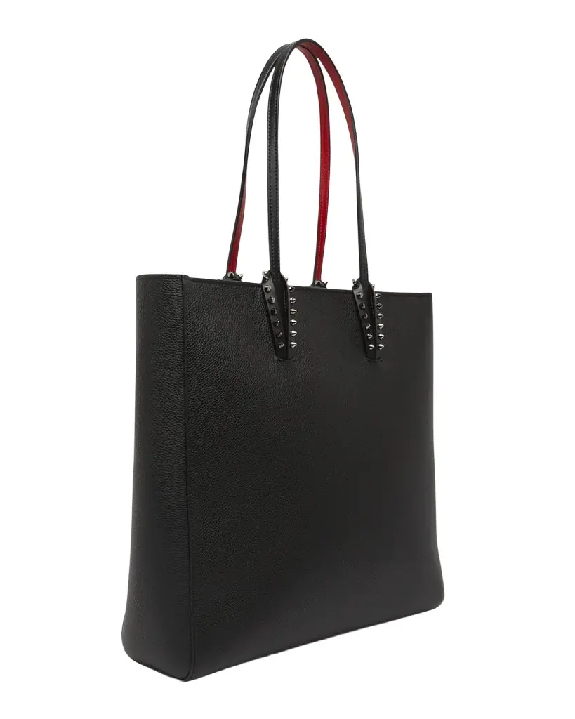 Christian Louboutin Cabata Empire Spike Tote Bag in Leather