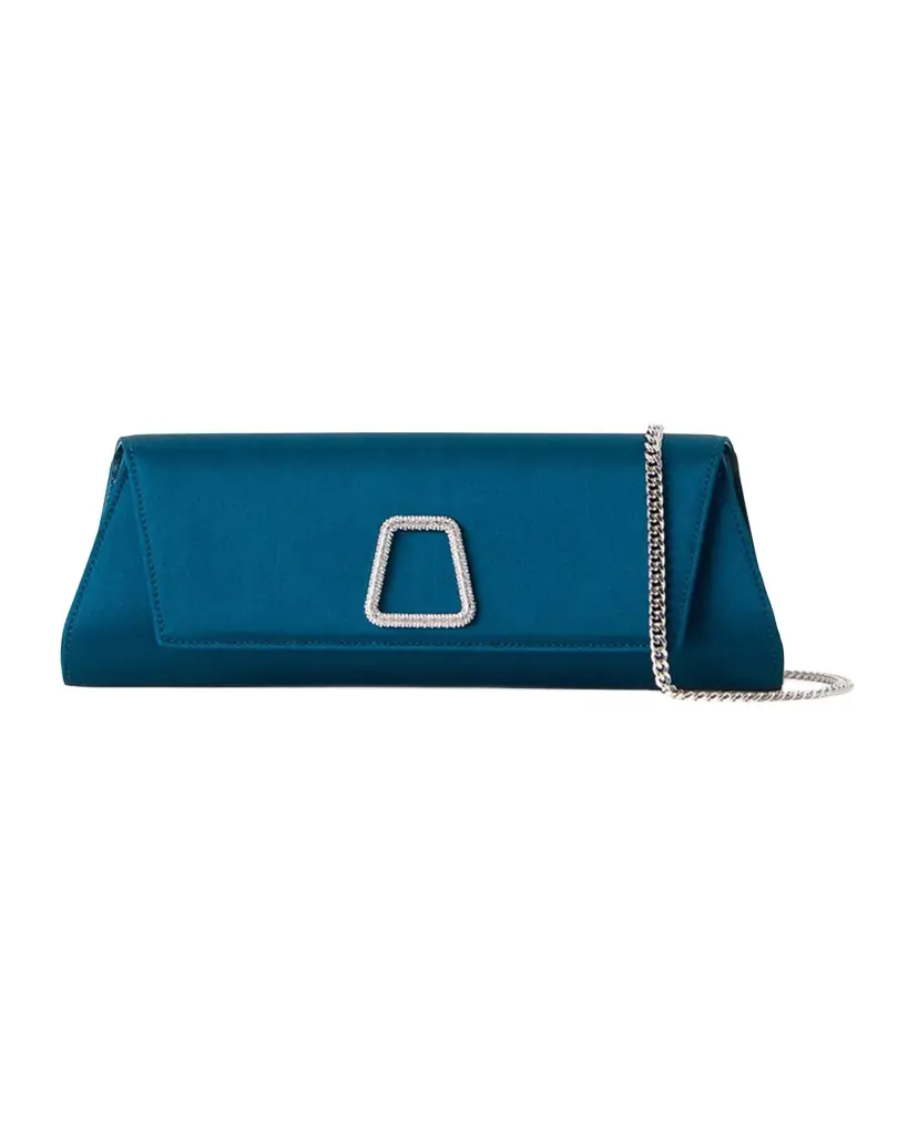 Akris Anouk Small Satin Clutch Bag