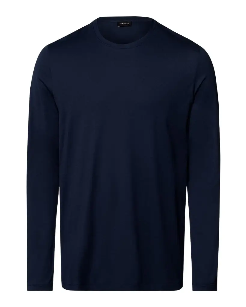 Hanro Men 's Night & Day Long-Sleeve Shirt