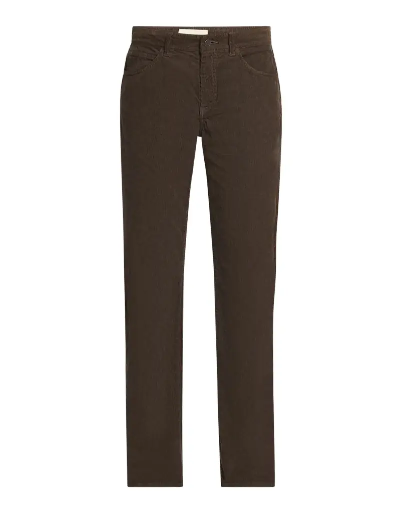 THE ROW Carlyl Corduroy Straight-Leg Pants