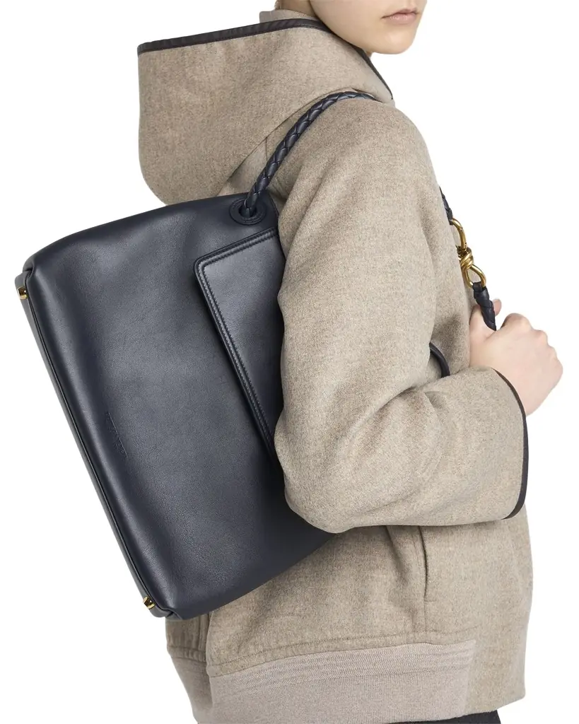 Bottega Veneta Ciao Ciao Medium Leather Top-Handle Bag