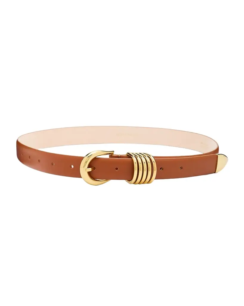 Dehanche Hollyhock Triple Wrap Calf Leather Medium Belt