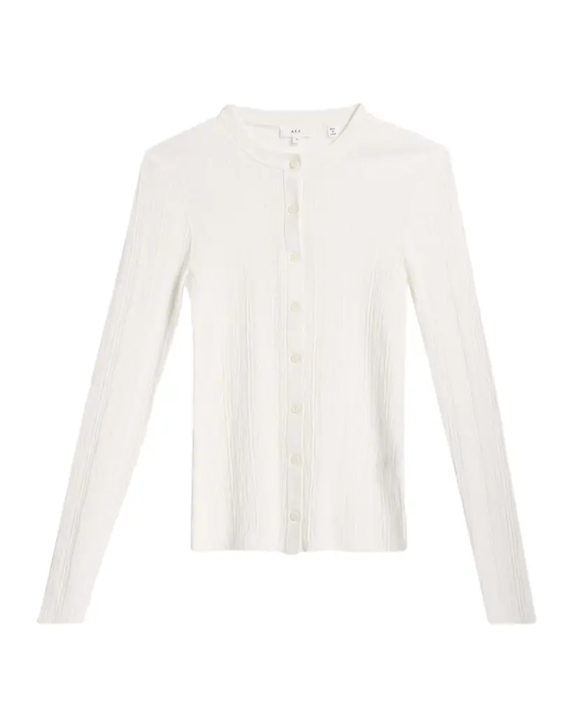 A.L.C. Fisher Ribbed Cardigan