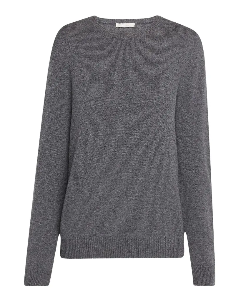 THE ROW Jayad Cashmere Crewneck Sweater