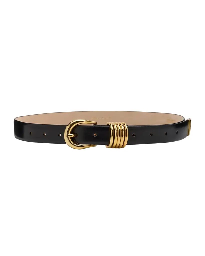 Dehanche Hollyhock Triple Wrap Calf Leather Medium Belt