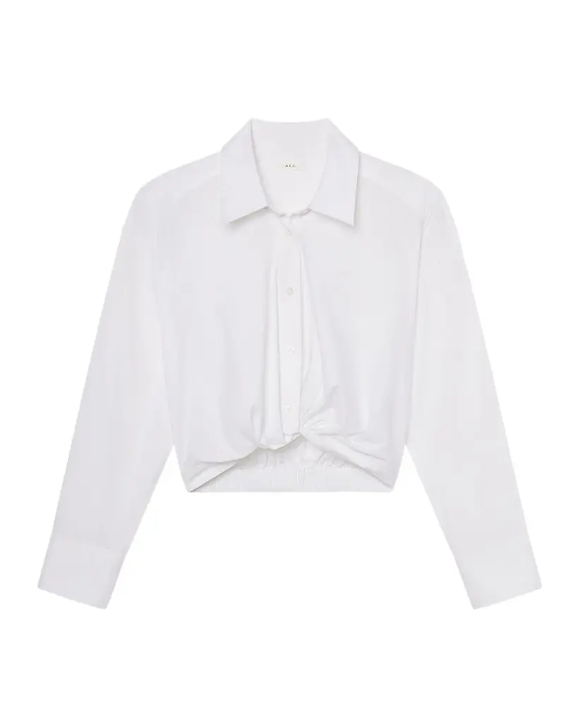 A.L.C. Leo Long-Sleeve Top