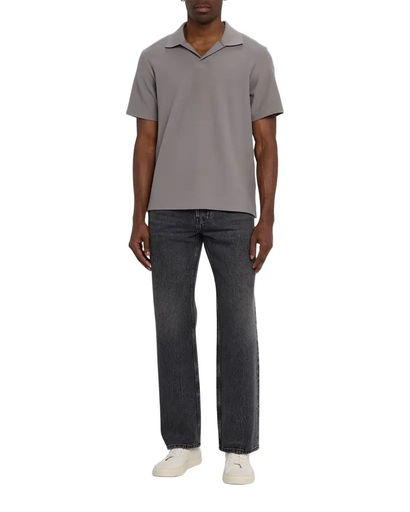 FRAME Men 's Jacquard Polo Shirt
