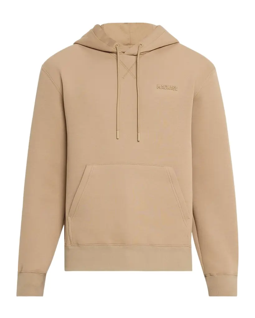Mackage Men 's Krystian Double-Face Jersey Hoodie