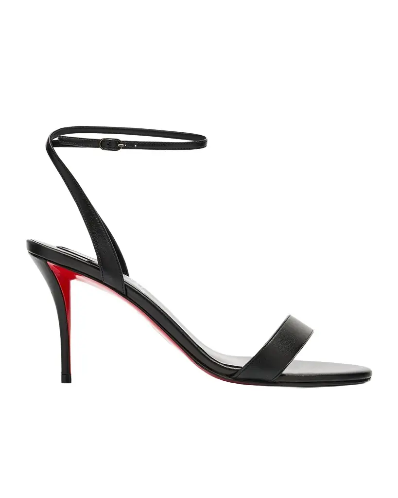 Christian Louboutin 80mm Miss Z Leather Sandals