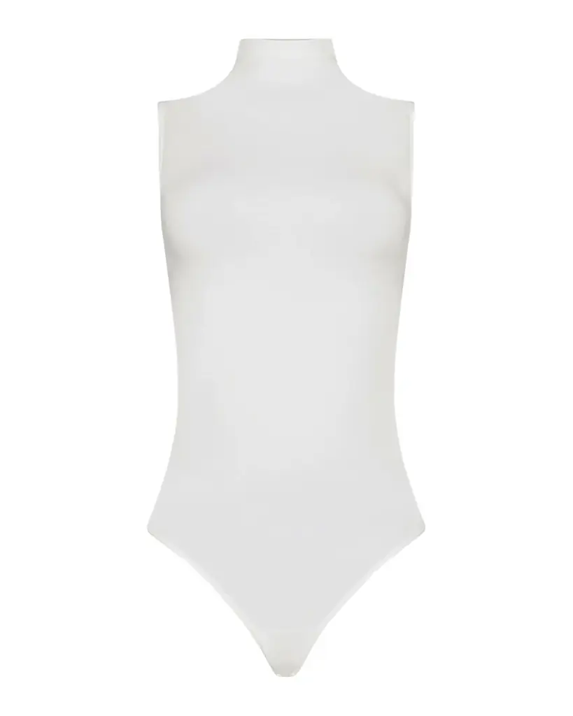 Wolford Sleeveless Mock-Neck String Bodysuit