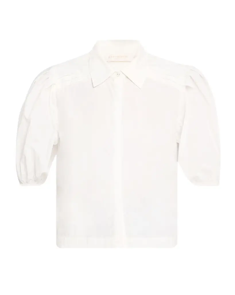 Ramy Brook Valeria Puff-Sleeve Cotton Shirt