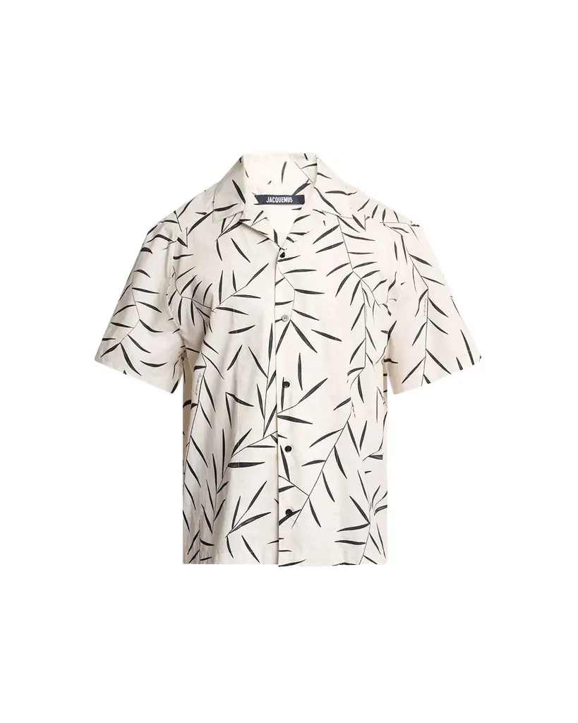 Jacquemus Men 's Fonccio Cotton Camp Shirt