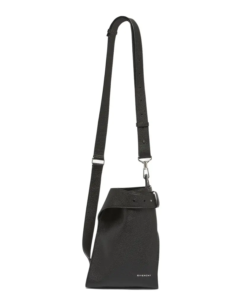 Givenchy Men 's Small Belted Leather Crossbody Bag