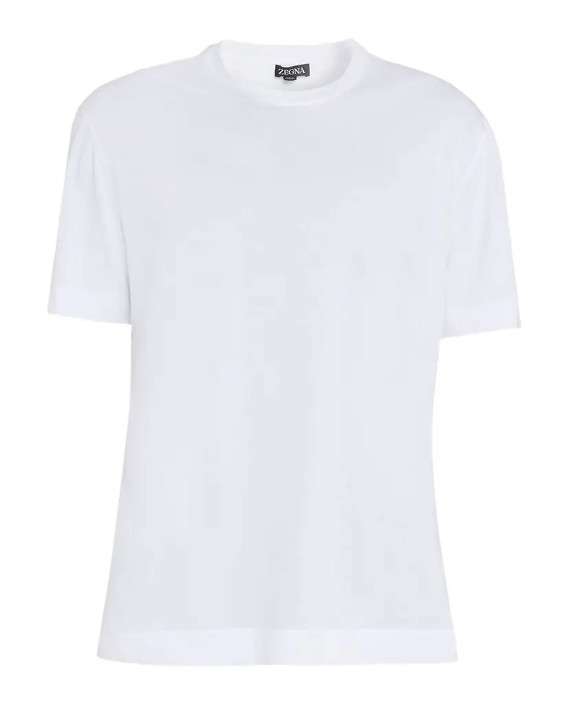 ZEGNA Men 's Cotton Jersey Crewneck T-Shirt