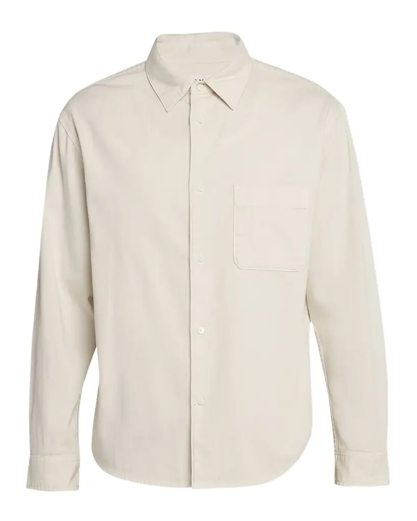 FRAME Men 's Cotton Modern-Fit Button-Down Shirt