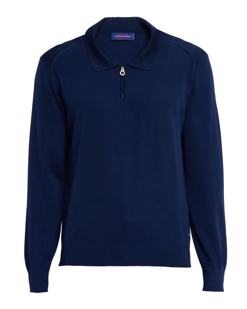 Stefano Ricci Men 's Cashmere Quarter-Zip Polo Sweater