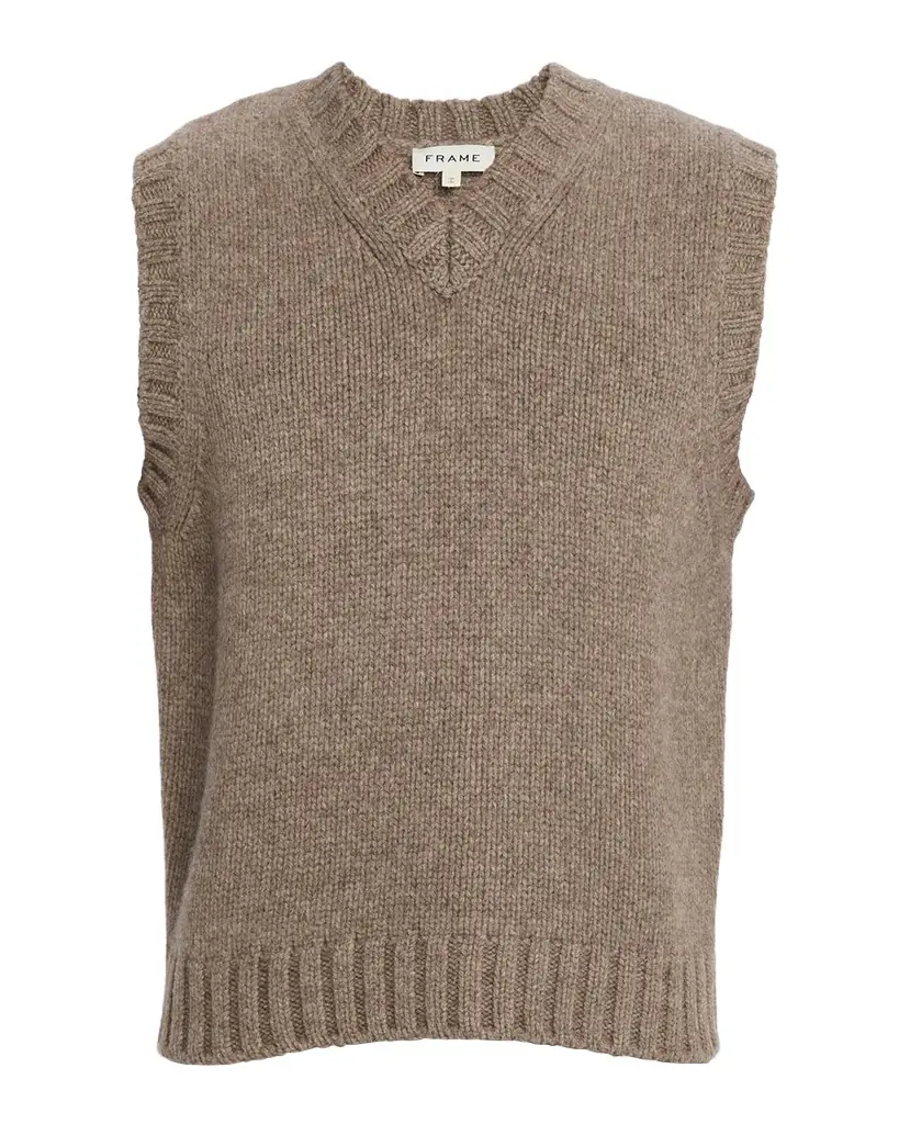 FRAME Men 's Yak Wool Knit Vest