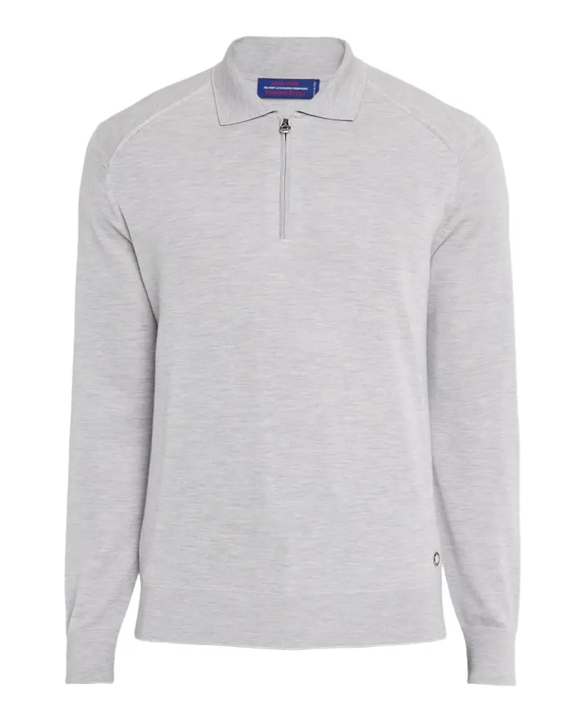 Stefano Ricci Men 's Cashmere Quarter-Zip Polo Sweater