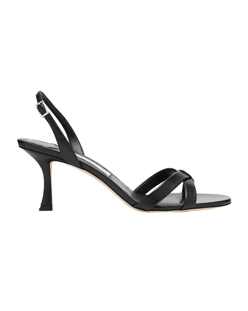 Jimmy Choo Elsy 70 Leather Sandals
