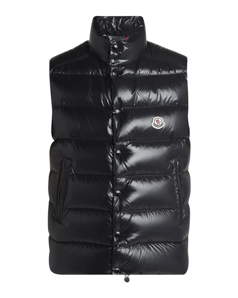 Moncler Men 's Tibb Nylon Down Puffer Vest