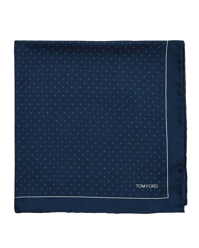 TOM FORD Men 's Silk Pocket Square