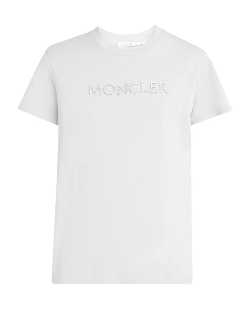 Moncler Short-Sleeve Logo Tee