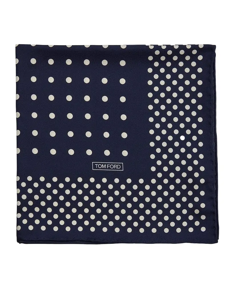 TOM FORD Men 's Silk Pocket Square