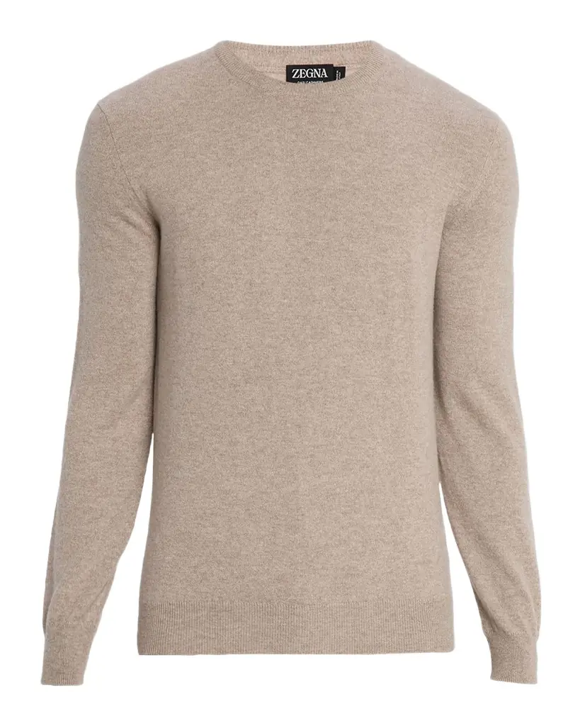 ZEGNA Men 's Oasi Cashmere Crewneck Sweater