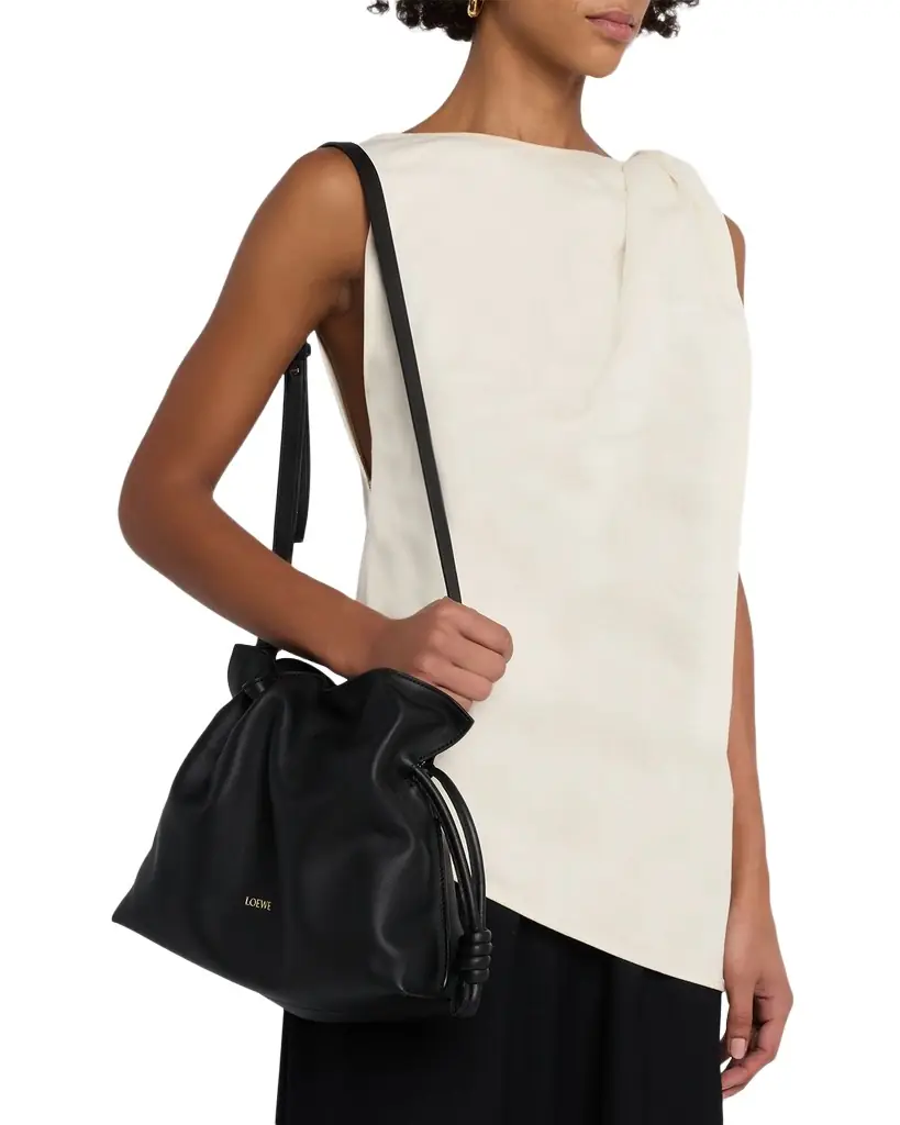 Loewe Flamenco Medium Clutch Bag in Nappa Leather