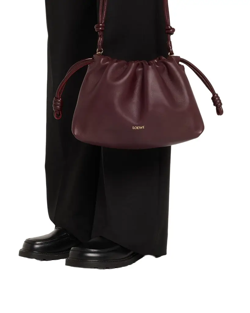 Loewe Flamenco Shoulder Bag in Smooth Leather