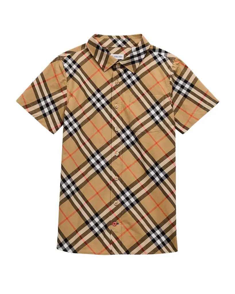 Burberry Boy 's Owen Short-Sleeve Shirt