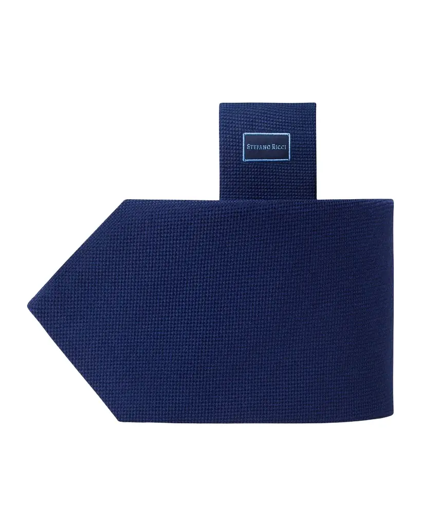 Stefano Ricci Men 's Micro-Jacquard Wool and Silk Tie