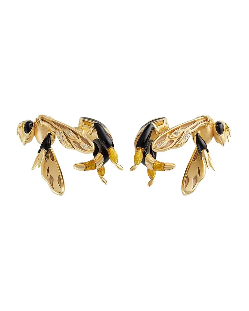 Bottega Veneta Hornet Earrings