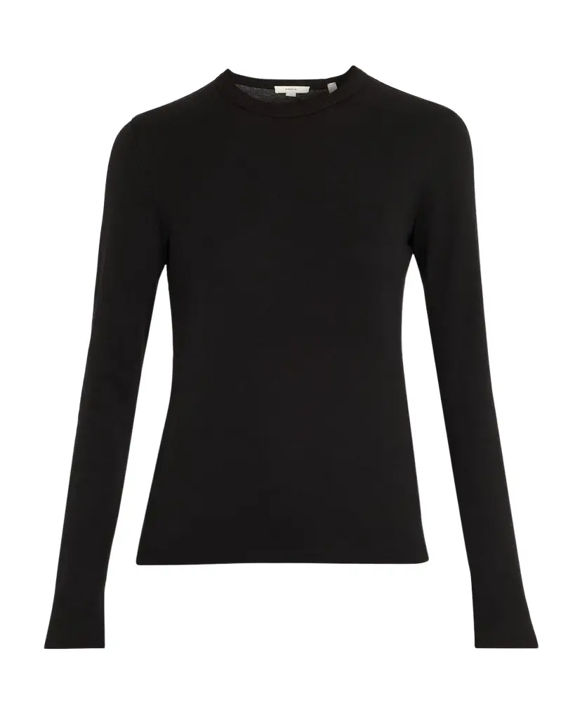 Vince Long-Sleeve Crewneck Tee