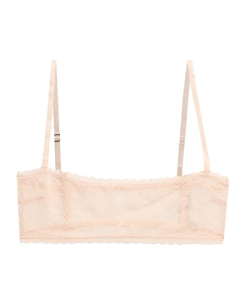 Kiki De Montparnasse Dahlia Scalloped Lace Bandeau