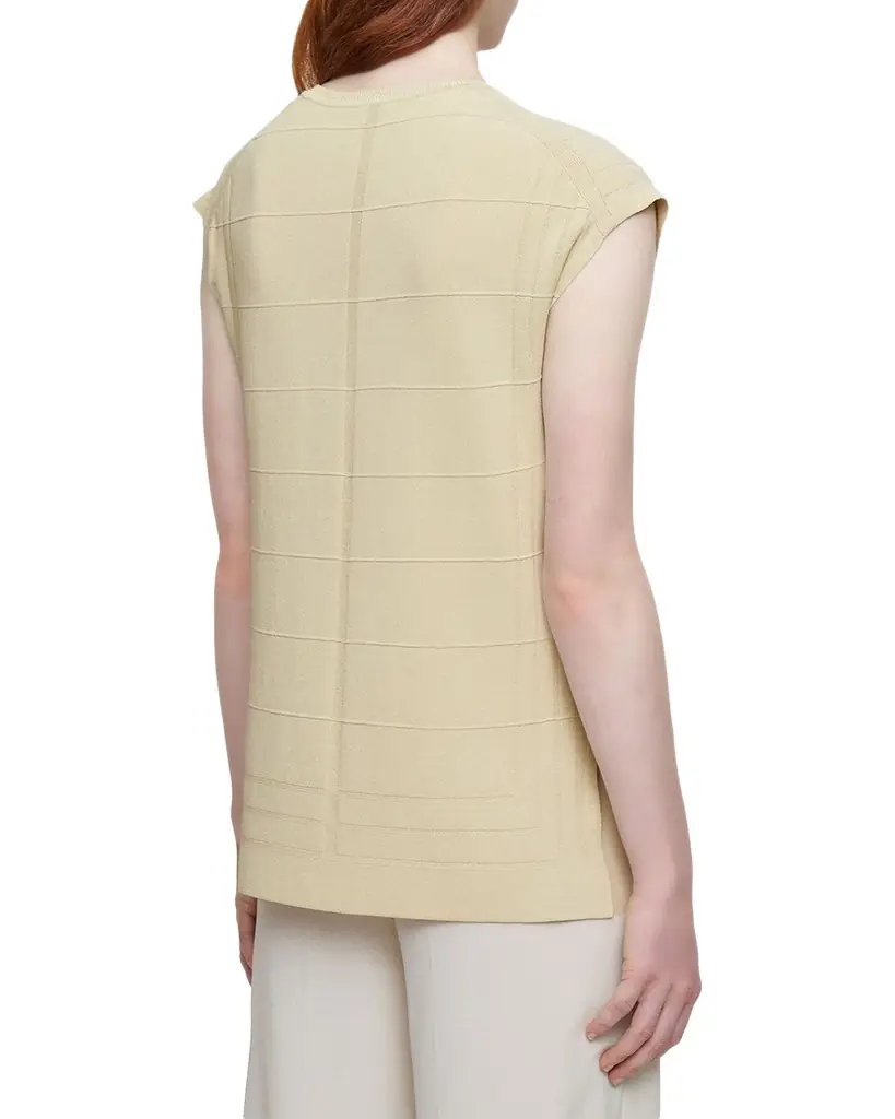Joseph V-Neck Stretch Viscose Top