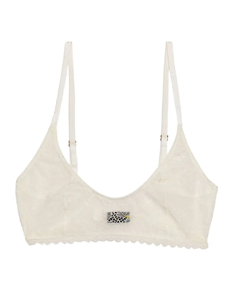 Kiki De Montparnasse Dahlia Floral Lace Soft Bra