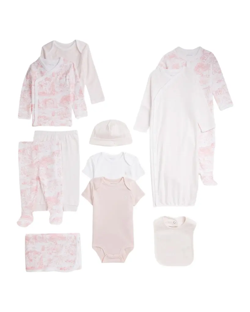 Polo Ralph Lauren Kid 's 11-Piece Cotton Interlock Gift Set