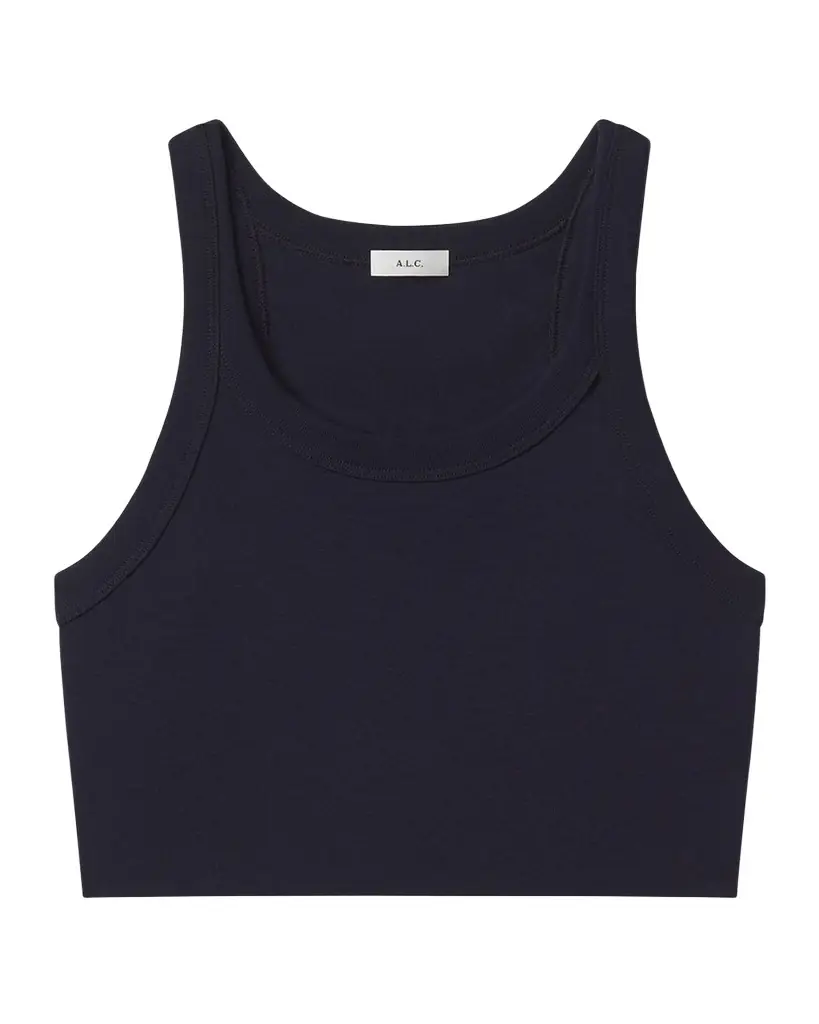 A.L.C. Halsey Cropped Tank Top