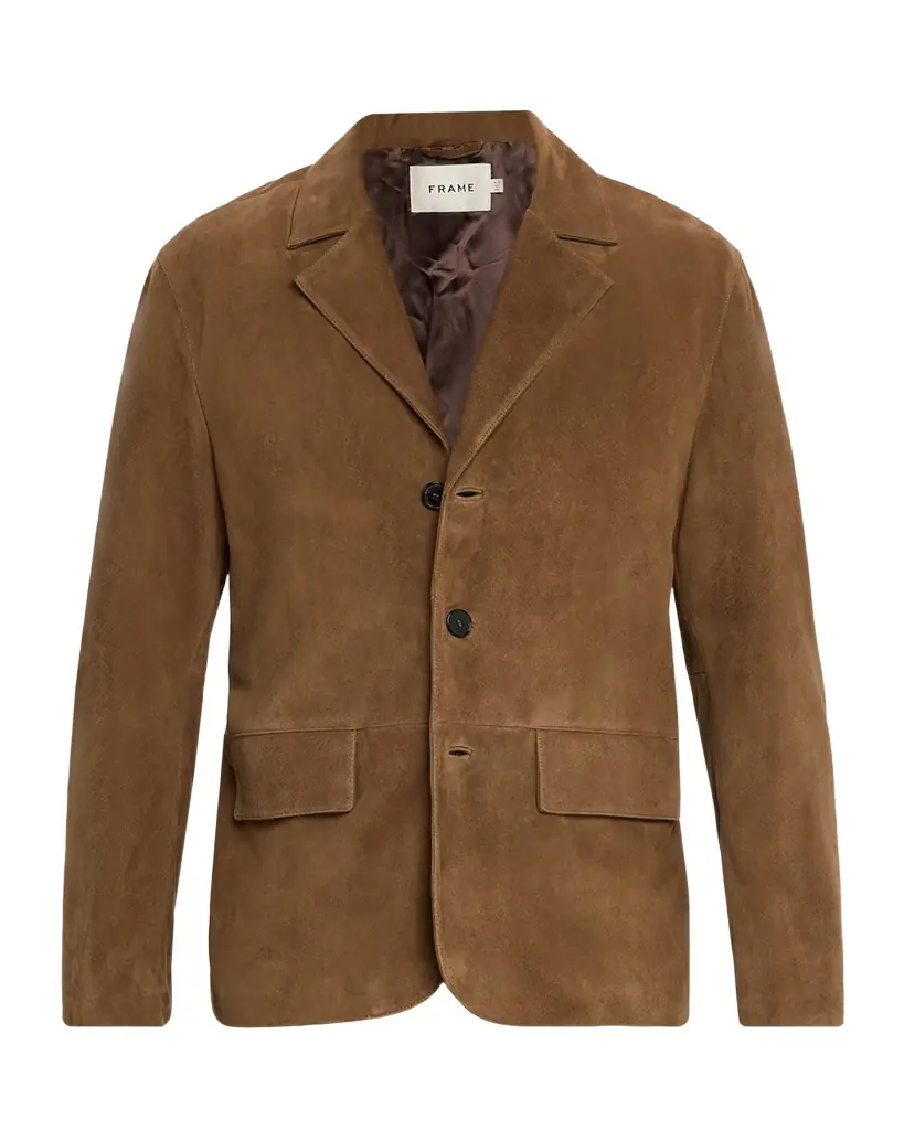 FRAME Men 's Suede Blazer