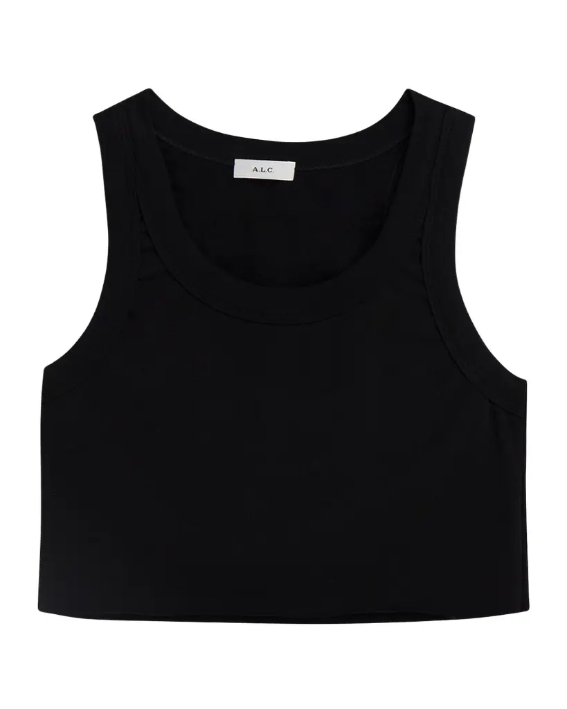 A.L.C. Halsey Cropped Tank Top