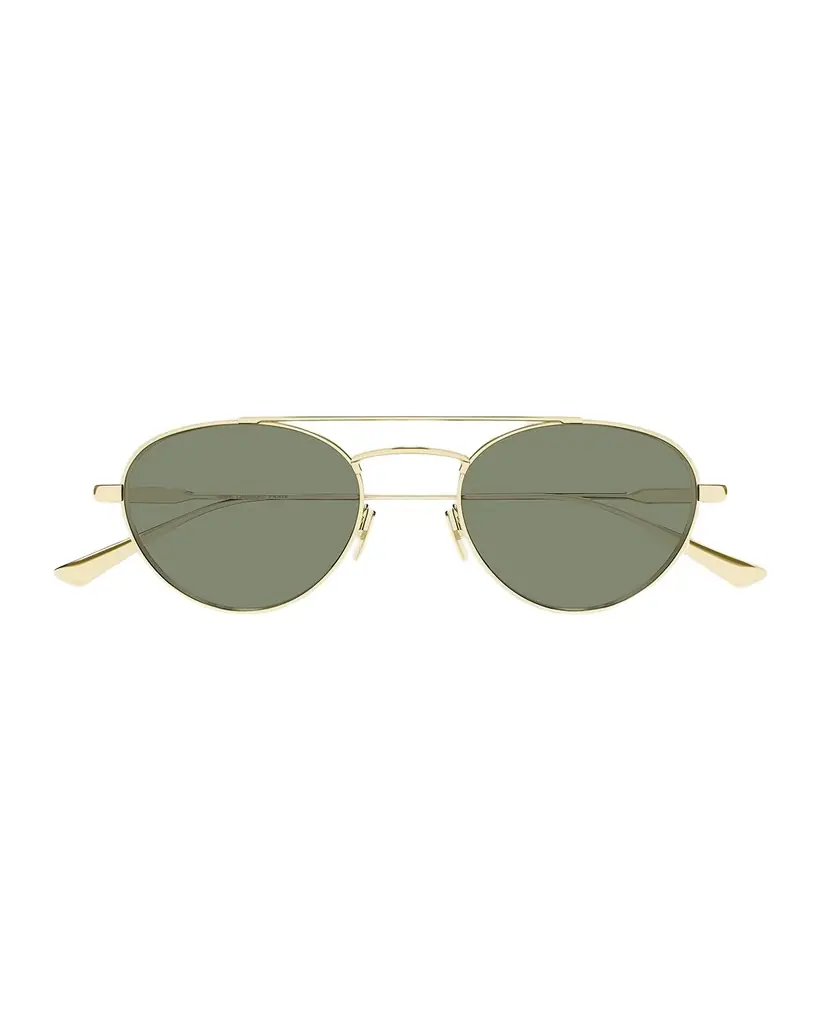Saint Laurent 51mm Metal Aviator Sunglasses