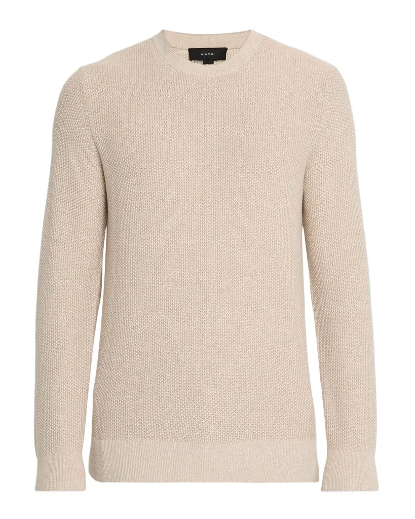 Vince Men 's Geometric Jacquard Sweater
