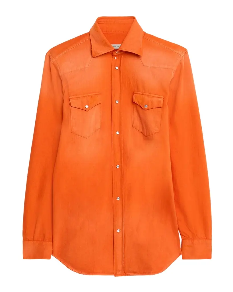 Sartorio Men 's Cotton Snap-Front Western Shirt