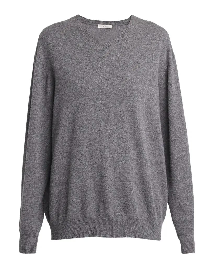 THE ROW Ligeia V-Neck Cashmere Sweater