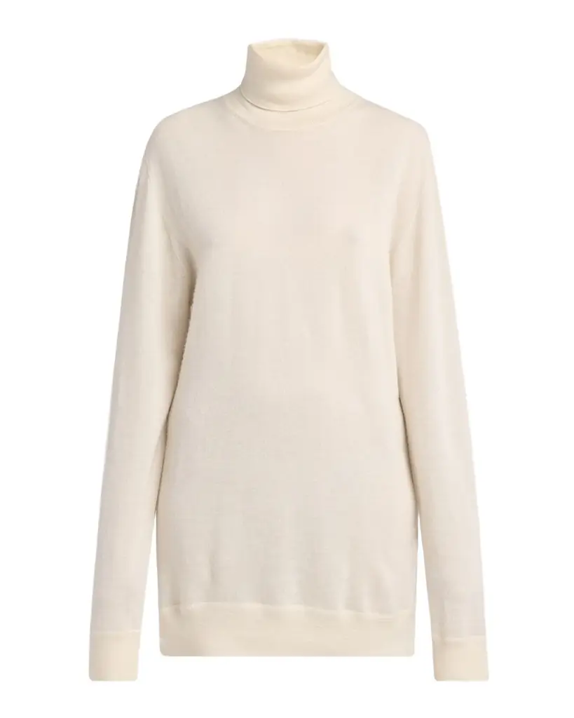THE ROW Lizzy Cashmere Turtleneck Sweater