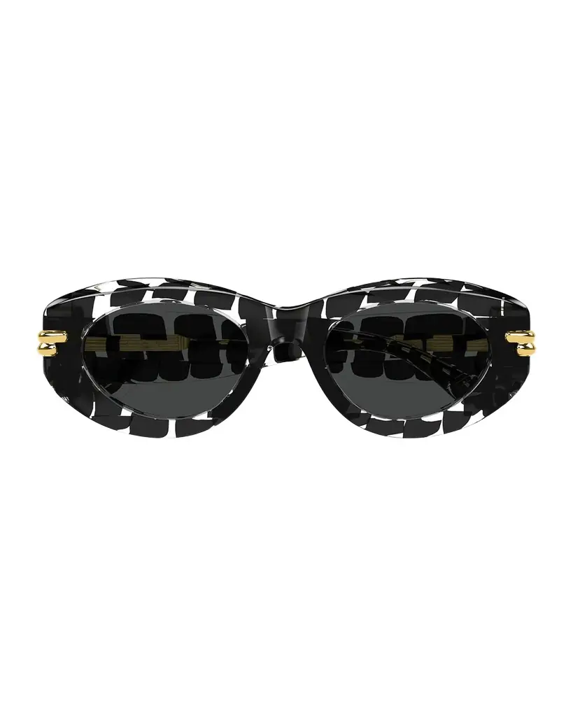 Bottega Veneta 56mm Acetate Oval Sunglasses