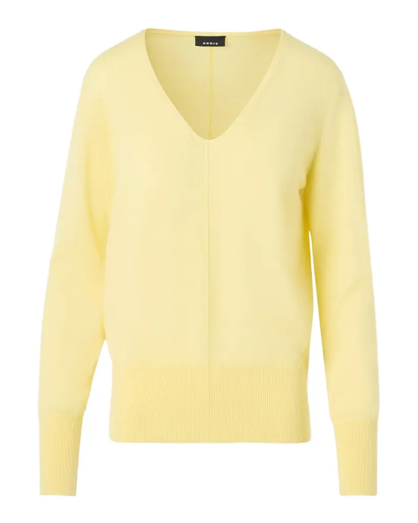 Akris V-Neck Cashmere Sweater